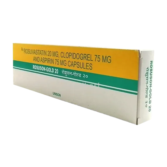 rosuson gold 20mg capsule 10's